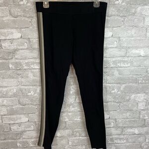 Monrow Side Stripe Basic Leggings